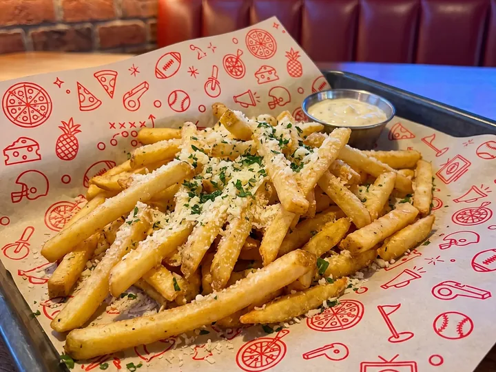 Truffle Parmesan Fries — Skybox Taphouse Waikiki