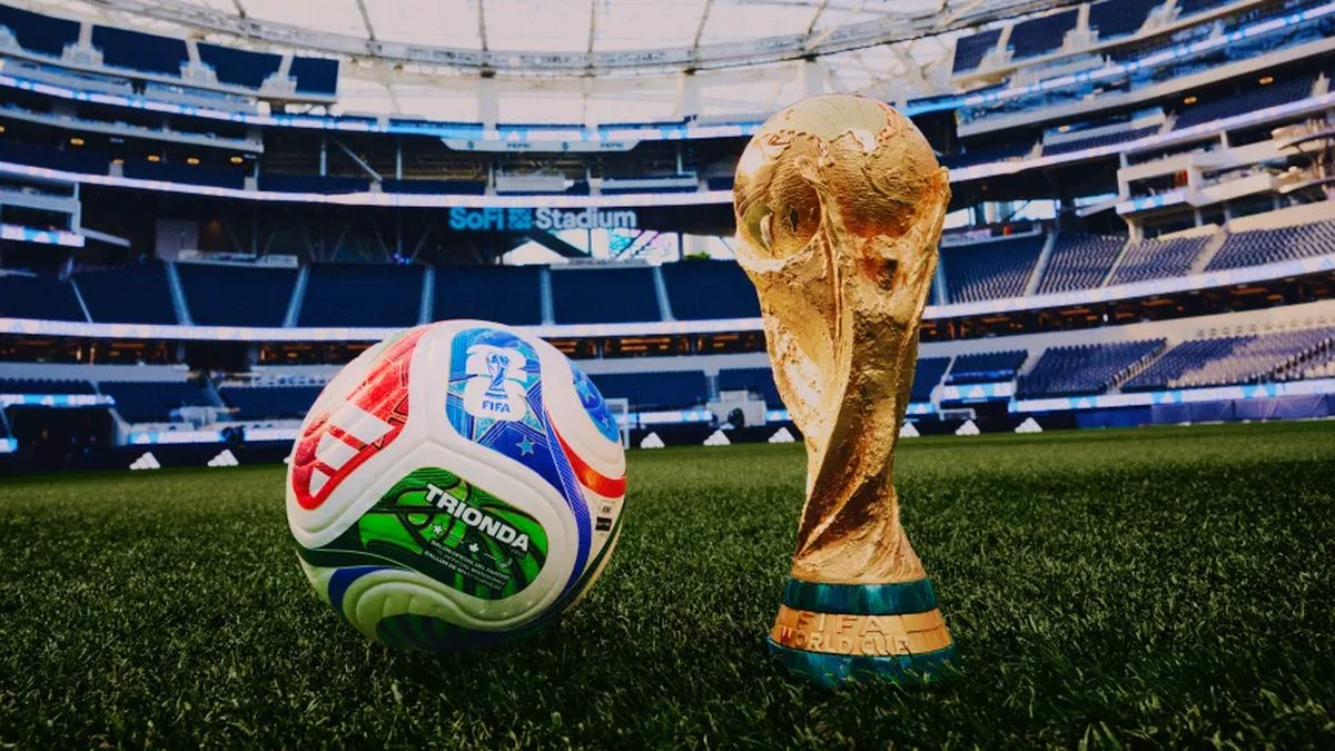 FIFA World Cup 2026 trophy — watch the tournament at Skybox Taphouse Waikiki